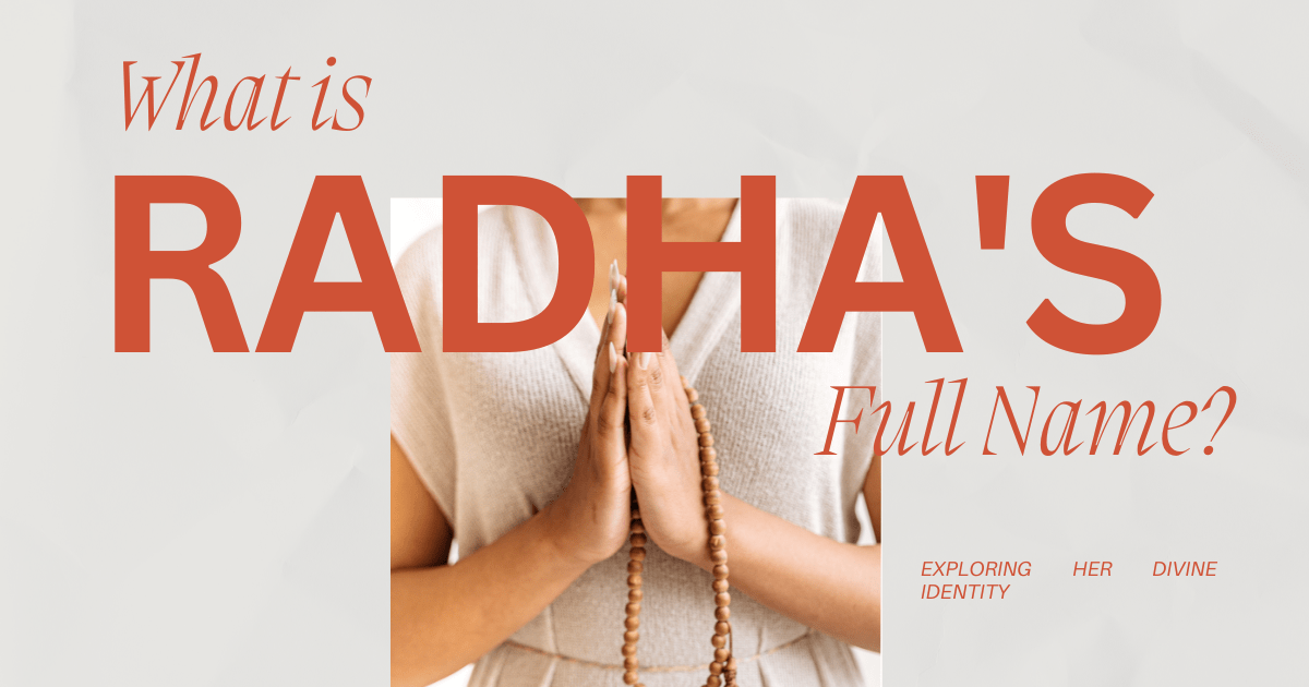 What is Radha's full name?